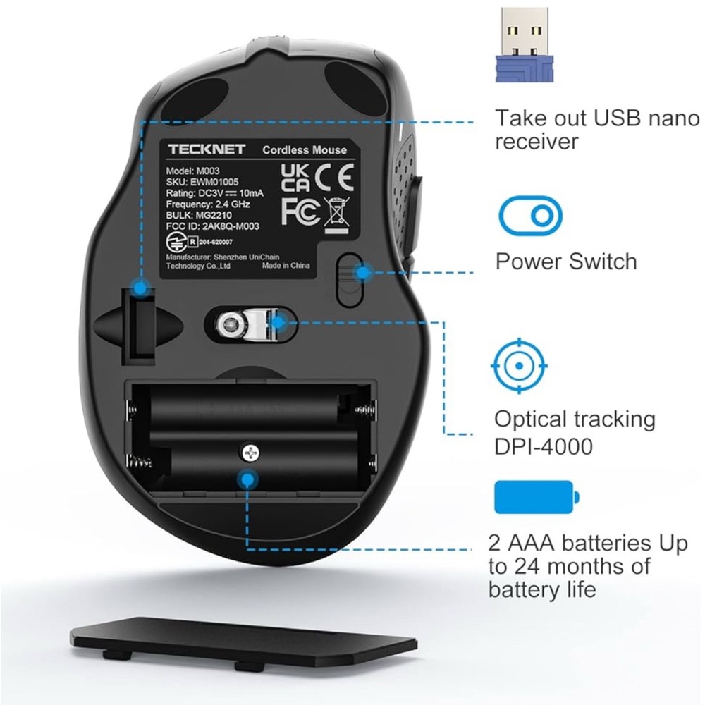 TechNet Wireless Mouse - Picture 4 of 9
